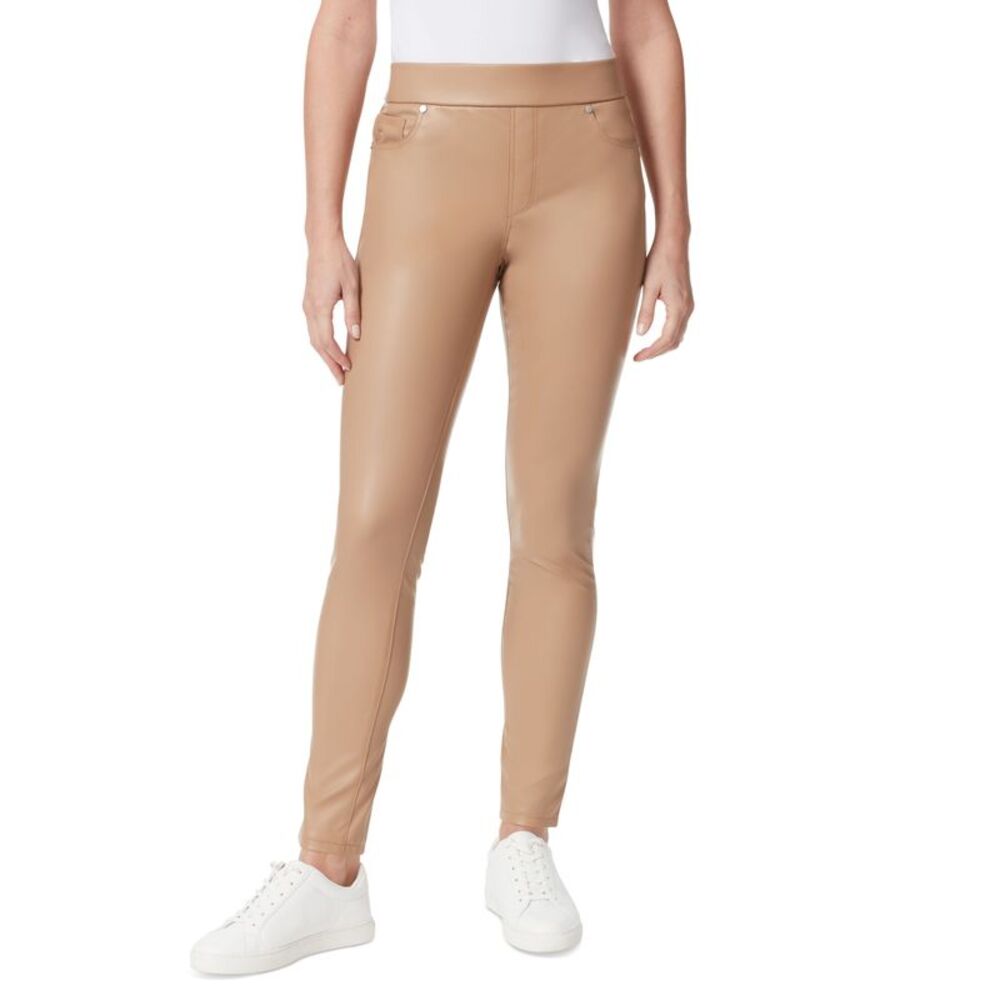 Gloria Vanderbilt Women's Avery Faux-Leather Pull-On Leggings